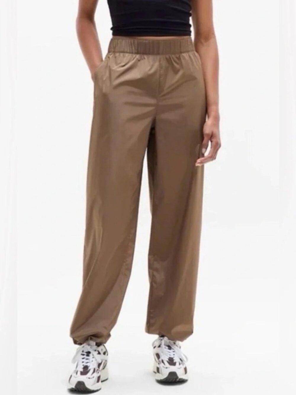 Athleta Rise Pant size L Brown - Picture 2 of 4